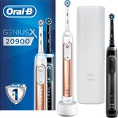 Oral-B Genius 20900N Roségoud En Zwart - Duopack 2 stuks - Elektrische Tandenborstel