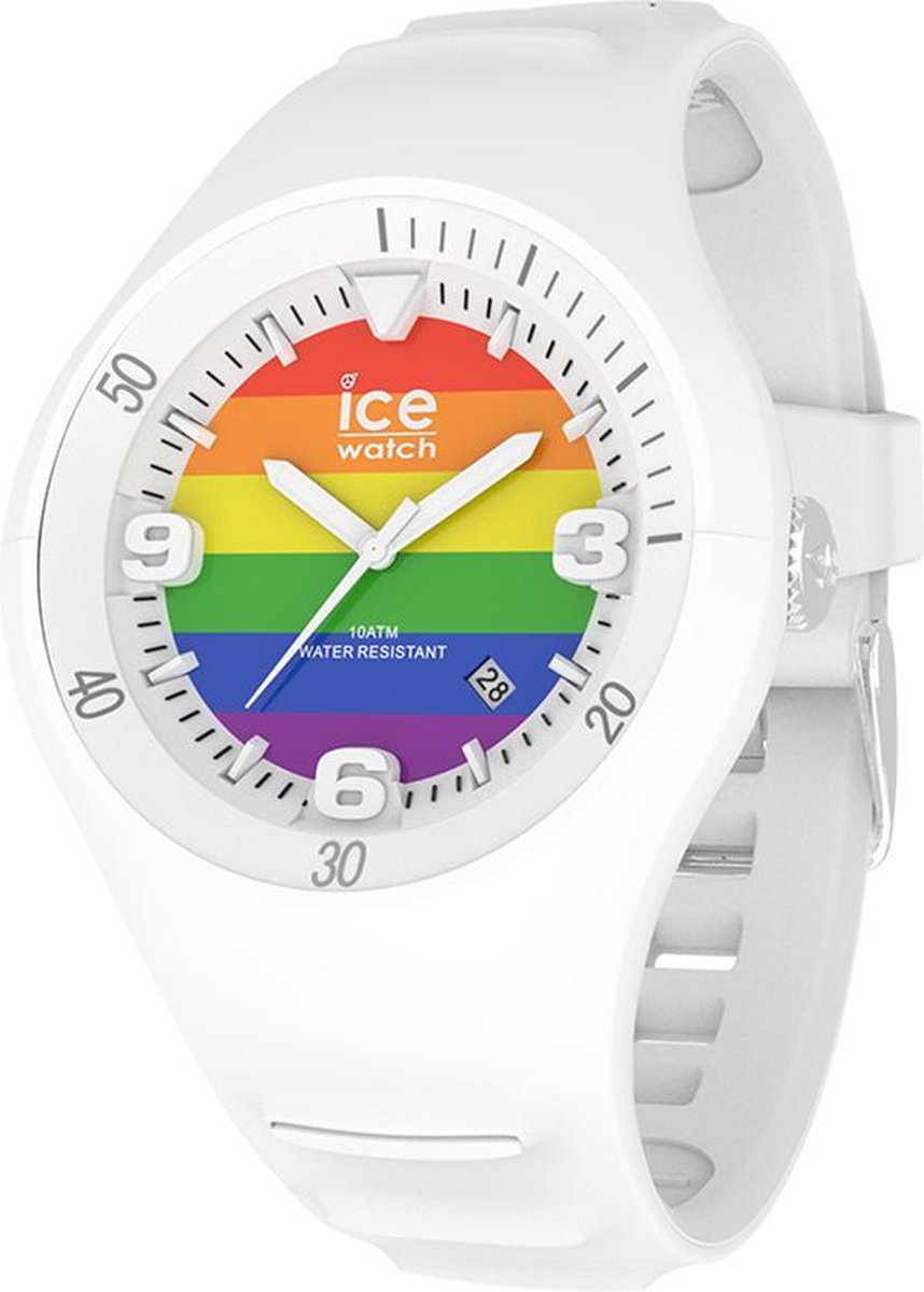 Ice-Watch Pierre Leclercq IW017596 Horloge - Siliconen - Wit - 42 mm