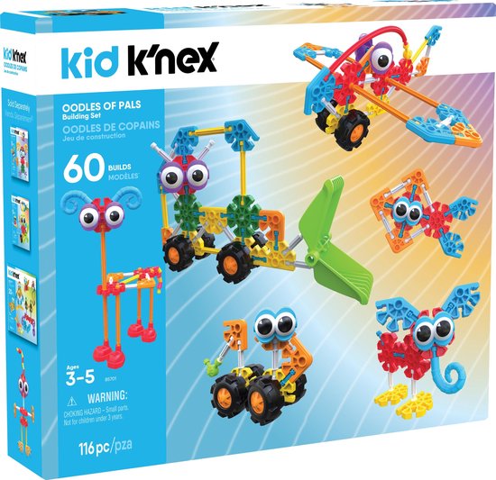 K’NEX Oodles of Pals Bouwset – Kid K’nex – 116 Stukjes