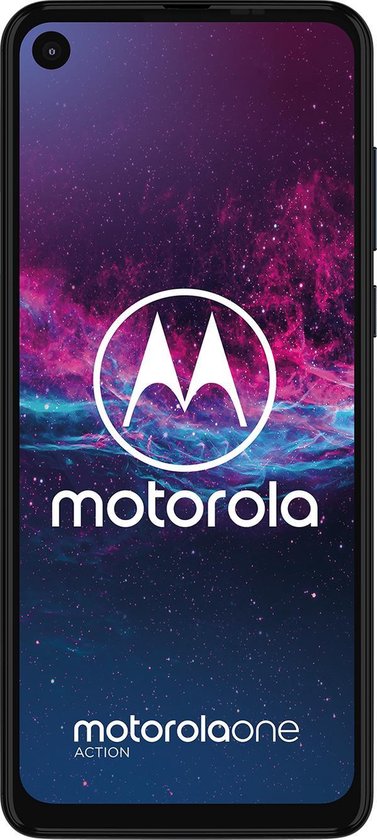 Motorola One Action - 128GB - Denim grijs