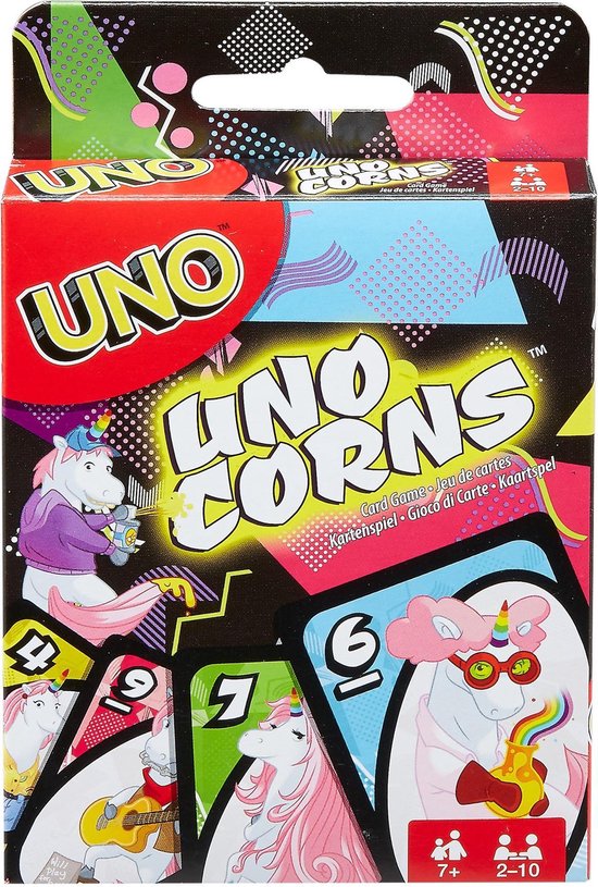 Afbeelding van het spel Mattel Games UNO Unicorns - Kaartspel