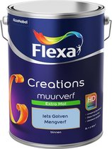 Flexa Creations Muurverf - Extra Mat - Mengkleuren Collectie - Iets Golven  - 5 liter