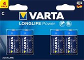 Piles Varta Longlife Power C - LR14 - 4 pièces