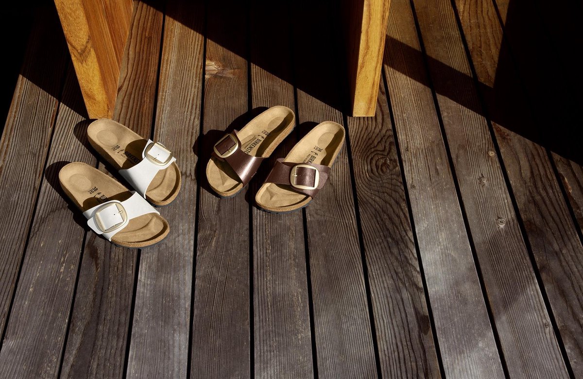 Birkenstock Slippers Dames Bruin