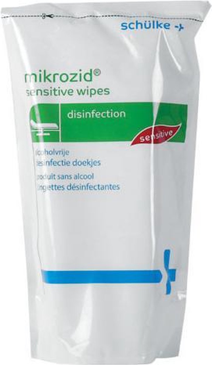 Schülke Mikrozid Sensitive Wipes 200 stuks