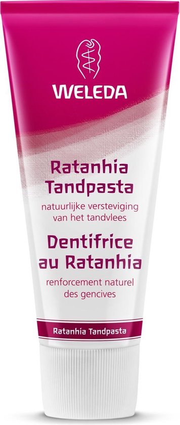 Weleda Ratanhia Tandpasta - 75 ml - Biologisch