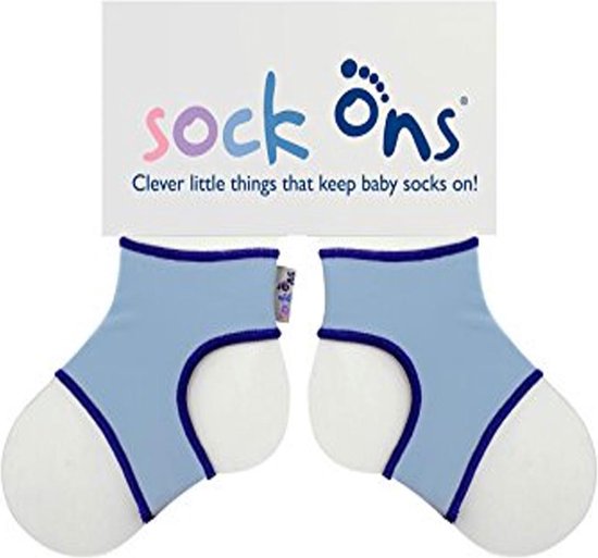 Sock Ons - Babysokjes 0-6 maanden - Blauw
