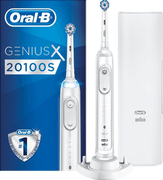 Vul in Sada Acht Oral-B Genius X 20100S - Wit - Elektrische Tandenborstel | bol.com