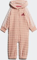 adidas I W Onesie Baby Joggingpak - Glow Pink/White/Active Pink - Maat 92