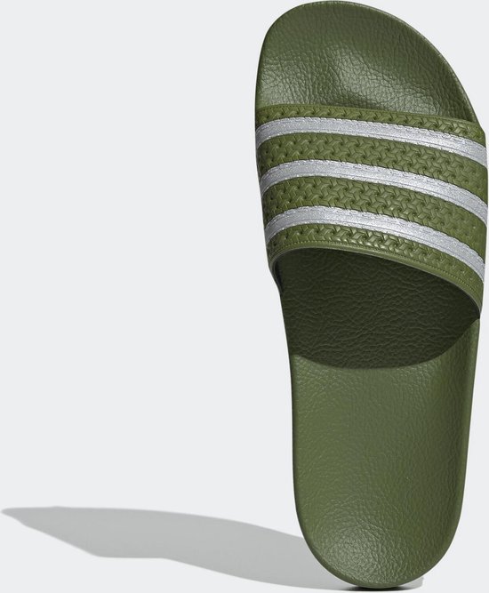 adidas ADILETTE Heren Slippers - Tech Olive/Ftwr White/Tech Olive - Maat 40  2/3 | Bestel nu!