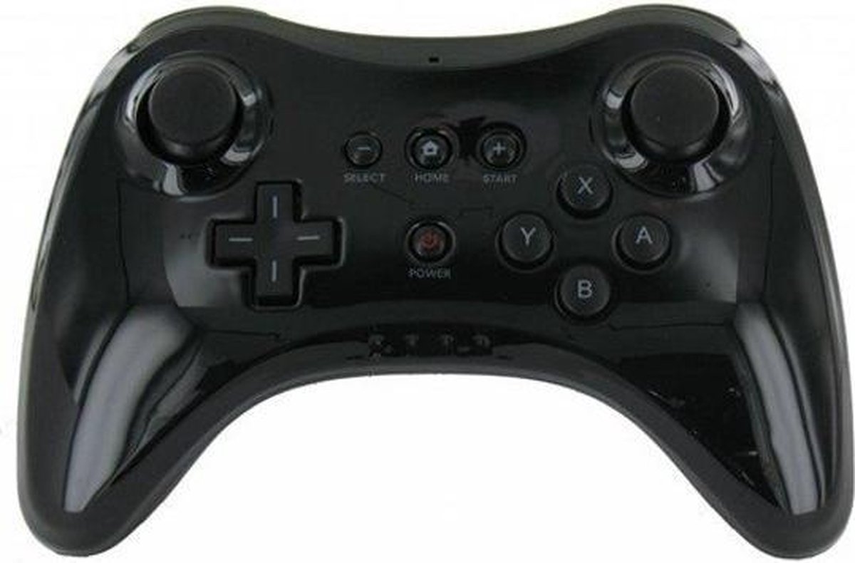 trimmen Jongleren Strak Pro Controller - Geschikt voor Wii U - Zwart | bol.com