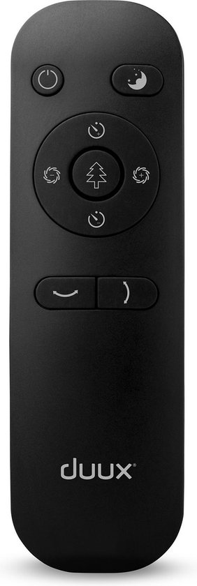 Whisper Flex Smart Ventilator Zwart - Fluisterstil - WiFi en App - 26 standen - Energiezuinig