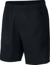 Nike Court Dry Short 9In Sportbroek Heren - Black/Black/(Black) - Maat XXL