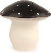 Egmont Toys Heico lamp paddenstoel 35 cm zwart incl