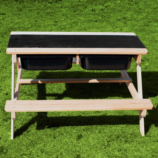 Sunny Dual Top 2.0 Zand &amp; Water Picknicktafel FSC Hout