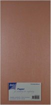 Joy! Crafts Papierset Metallic linnen structuur - Zalm 8099/0228 15x30 cm, 20vel, 250gr