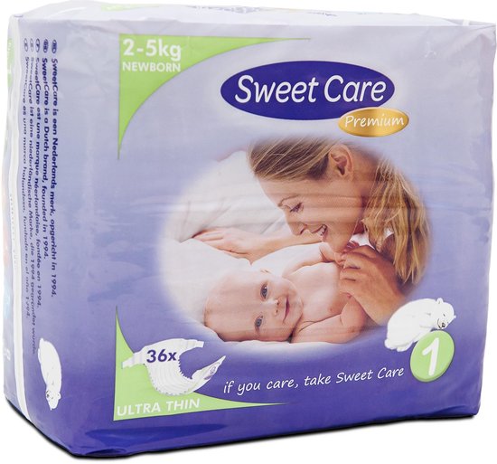 Sweetcare luiers ult.d newb.1 | bol.com