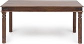 Eettafel hout 160 cm – 76x160x90 cm –  Eetkamer tafel Retro Design – Duurzaam geproduceerde Eet tafel - Perfecthomeshop