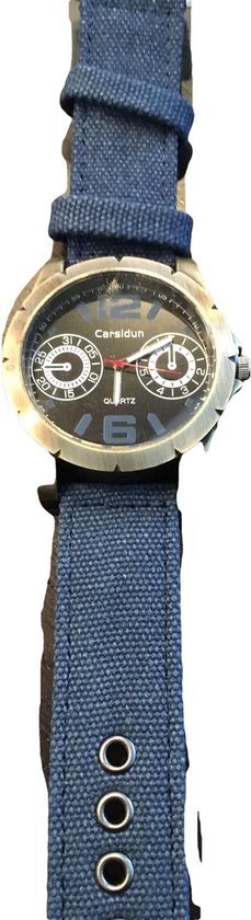 Petra's Sieradenwereld - Horloge blauw