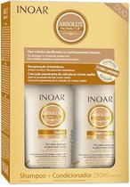 INOAR Kit Duo Absolut Daymoist CLR™ Shampoo 250 ml & Conditioner 250 ml | Maat INOAR Kit Duo Absolut Daymoist CLR™ Shampoo 250 ml & Conditioner 250 ml