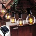 J-Pro Tuinverlichting op zonne-energie - 20 SOLAR LED 5m lichtsnoer lichtslinger