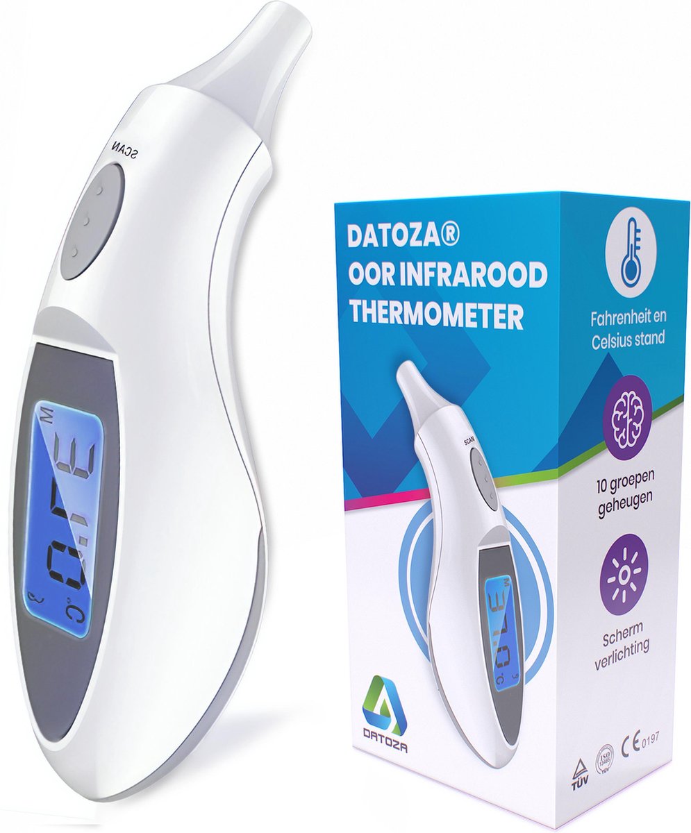 Datoza® Infrarood Oor Thermometer Digitale