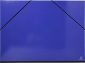 ACROPAQ Tekenmap A2 - 52 x 72 cm, XXL Groot, met Elastieken, Donderblauw