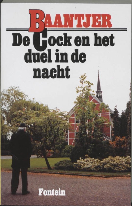 Cover van het boek 'De Cock en het duel in de nacht' van A.C. Baantjer