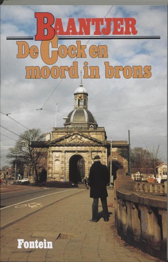 Cover van het boek 'De Cock en moord in brons' van A.C. Baantjer