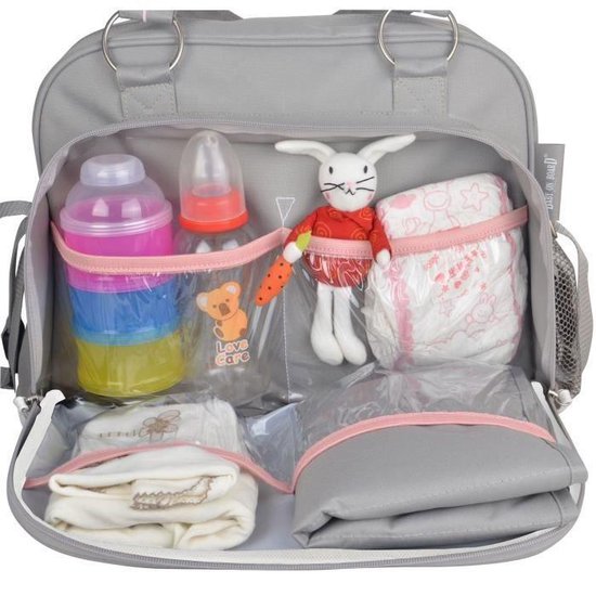 BABY ON BOARD Sac à couches + accessoires nomades Simply Girl - Dès la  naissance -... | bol.com