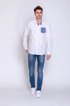 The Wildstream Heren Overhemd Dregor White