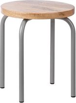 Kidsdepot Circle Kruk Grey - Leuks & Zo