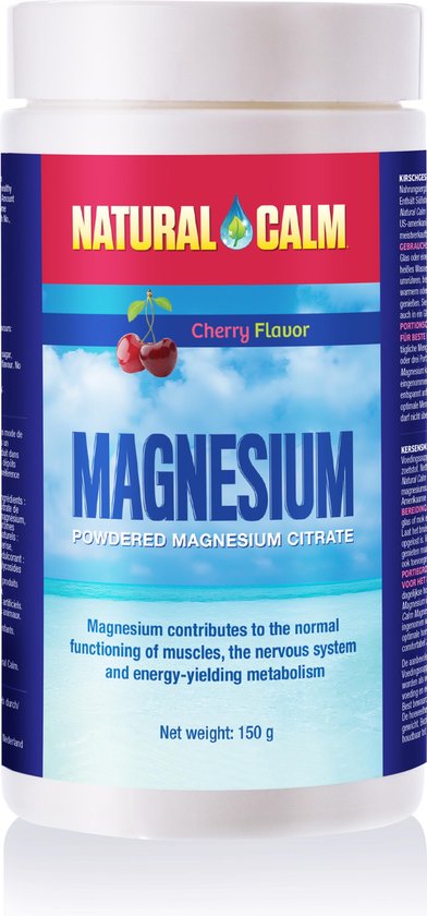 Natural Calm Magnesium Cherry 150g