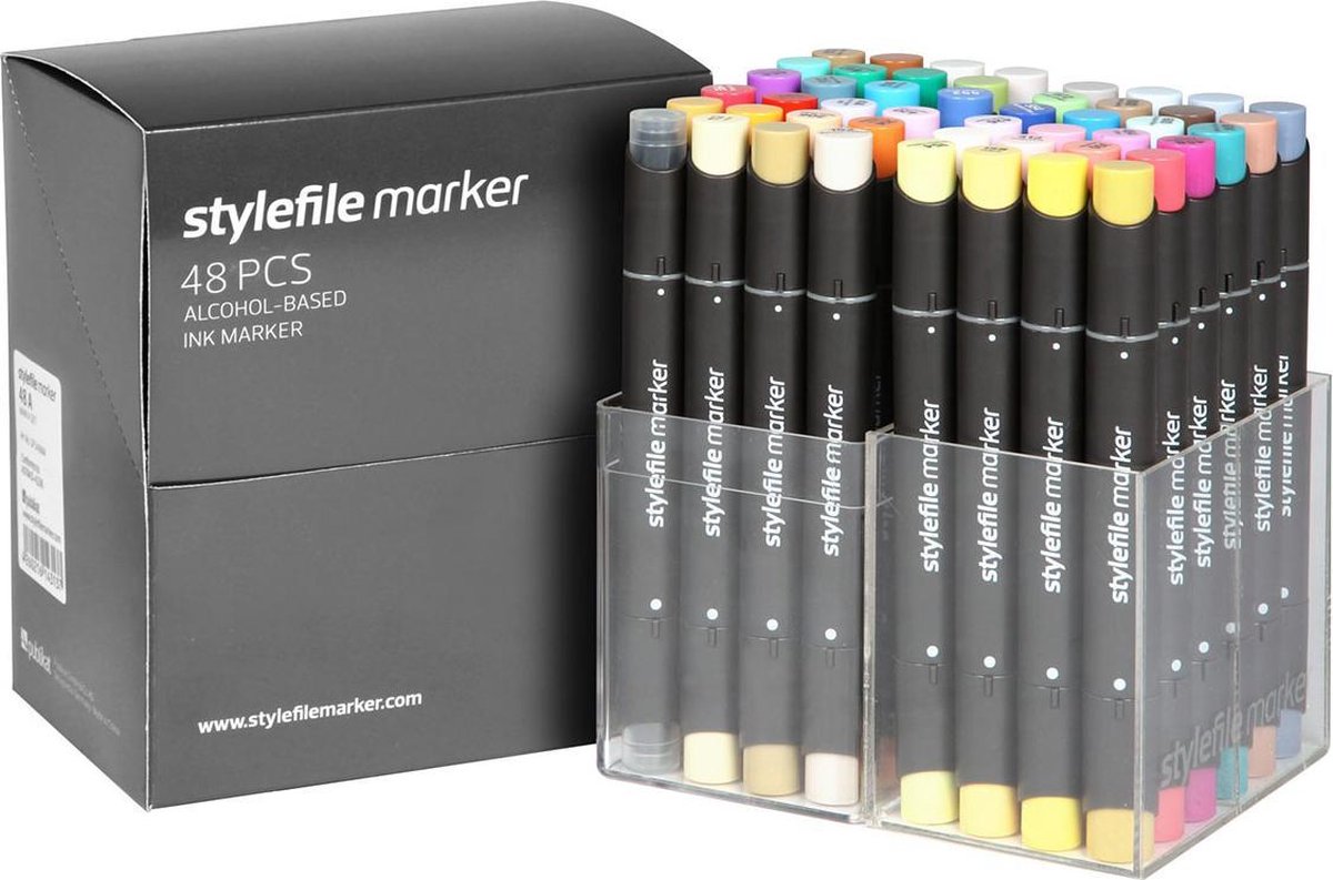 Stylefile Twin Marker 48 Extended Set