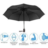 Automatische Stormparaplu - Paraplu – Opvouwbaar & Windproof tot 100km p/u - Ø 95 cm  - Zwart