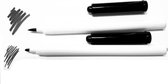 Food pen eetbare schrijf stift zwart eetbare inkt- set 2st. kleur pen zwart eetbaar/ voeding. (Tasty Me)Taartingrediënten en bakspullen kopen