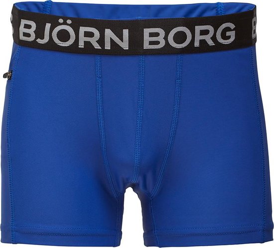 Björn Borg Jongens Strakke zwembroek STRETCH SHORTS KIAN KIAN - Blauw -  Maat 158-164 | bol.com