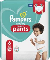 Pampers Baby Dry Pants Maat 6 - 24 Luierbroekjes