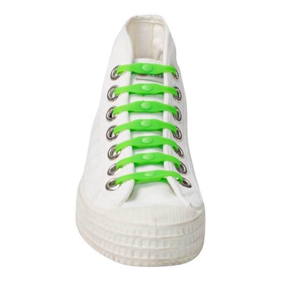 SHOEPS 8 Groen - elastische veters | bol.com