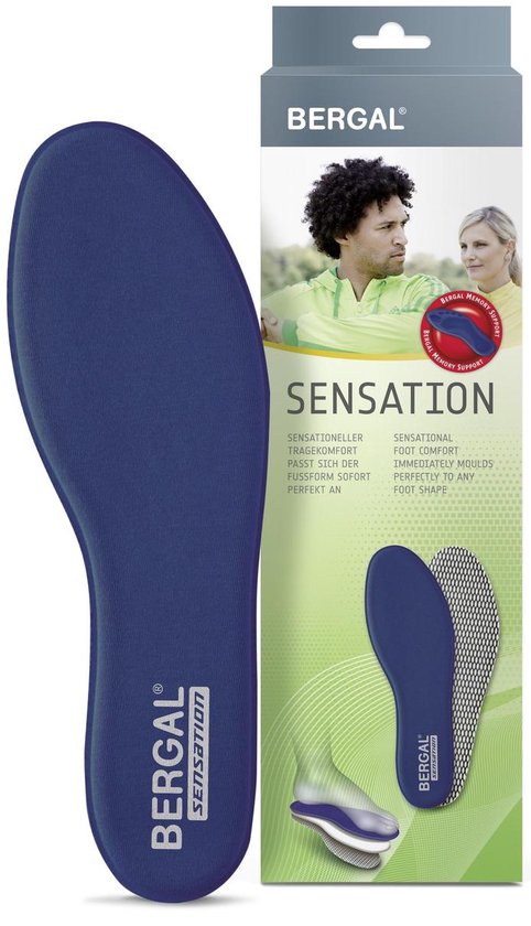 BERGAL Sensation memory-foam inlegzolen - 38