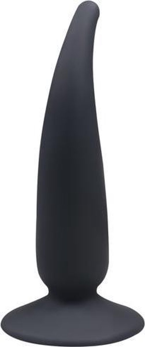 Goedkoopste Blackdoor Collection Sekspseeltjes Man – Beginners Buttplug in Peper Vorm Flexibel 12 cm - Zwart