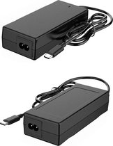 NÖRDIC USBA-N1007, USB-C Laptopoplader 65W PD, 1 meter, Zwart
