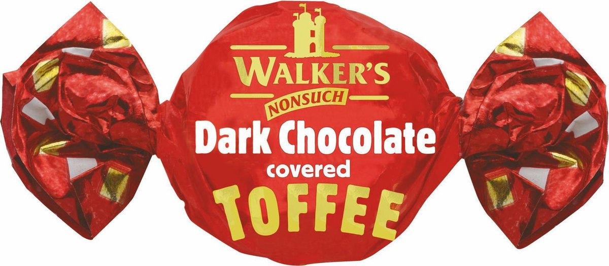 WALKER Eclair toffee - stevige toffee met pure chocolade - 2,5 kilo