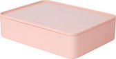 HAN Smart-organiser Allison - box met binnenschaal en deksel - stapelbaar - flamingo roze -  HA-1110-86
