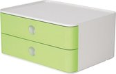HAN Smart-box Allison - 2 lades -  stapelbaar - limoen groen -  HA-1120-80