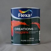 Flexa Creations - Lak Hoogglans - 3038 - Pure Cocao - 750 ml