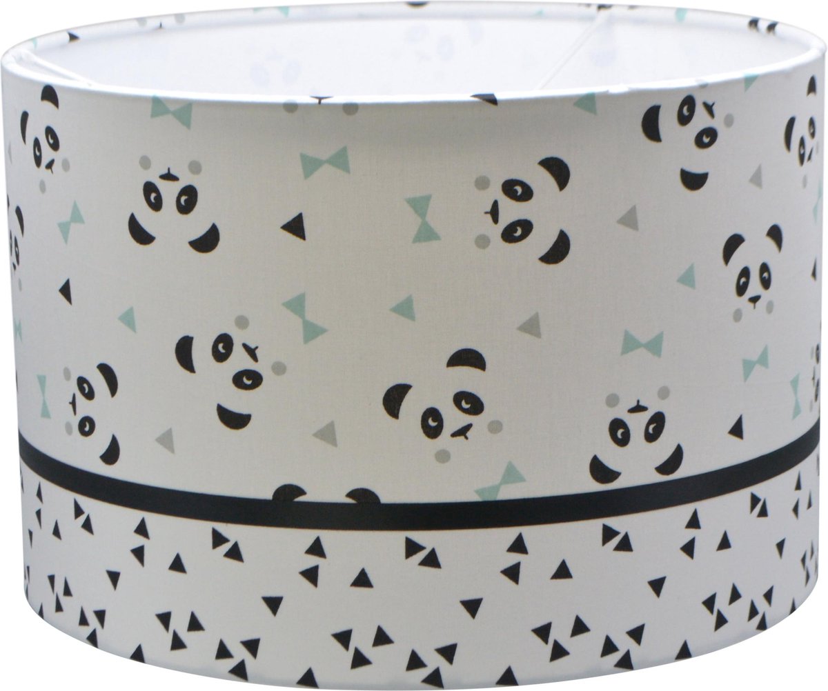 Kinderkamer Hanglamp Panda Mint - Kinderlamp Panda Gezichtjes - Panda Lamp  - Lamp... | bol.com