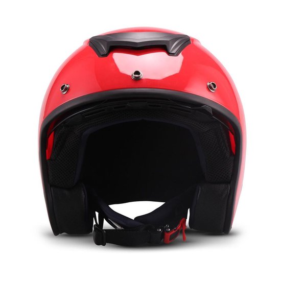 Moto S77 Rouge, casque de scooter JetHelm ouvert, casque de moto, casque  femme, casque... | bol