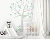 Muursticker Boom Baby Woodland mint Afmeting:120 x 75 cm