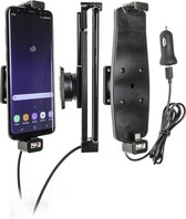 Brodit verstelbare houder-lader Samsung Galaxy S8+/S9+/S10+ met USB sig.plug 12/24V